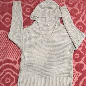 Rachel Zoe Gray V-Neck Sweater